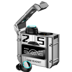 هدفون مخصوص بازی بلوتوثی دامیکس مدل M25-game دو گوشی، درگاه ارتباطی USB Type-C، با باتری لیتیوم پلیمری، مناسب برای گیمینگ